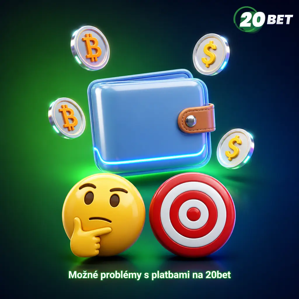 Přehled častých problémů s platbami na 20bet: zamítnuté karty, zpoždění výběrů, verifikace a bonusové podmínky.