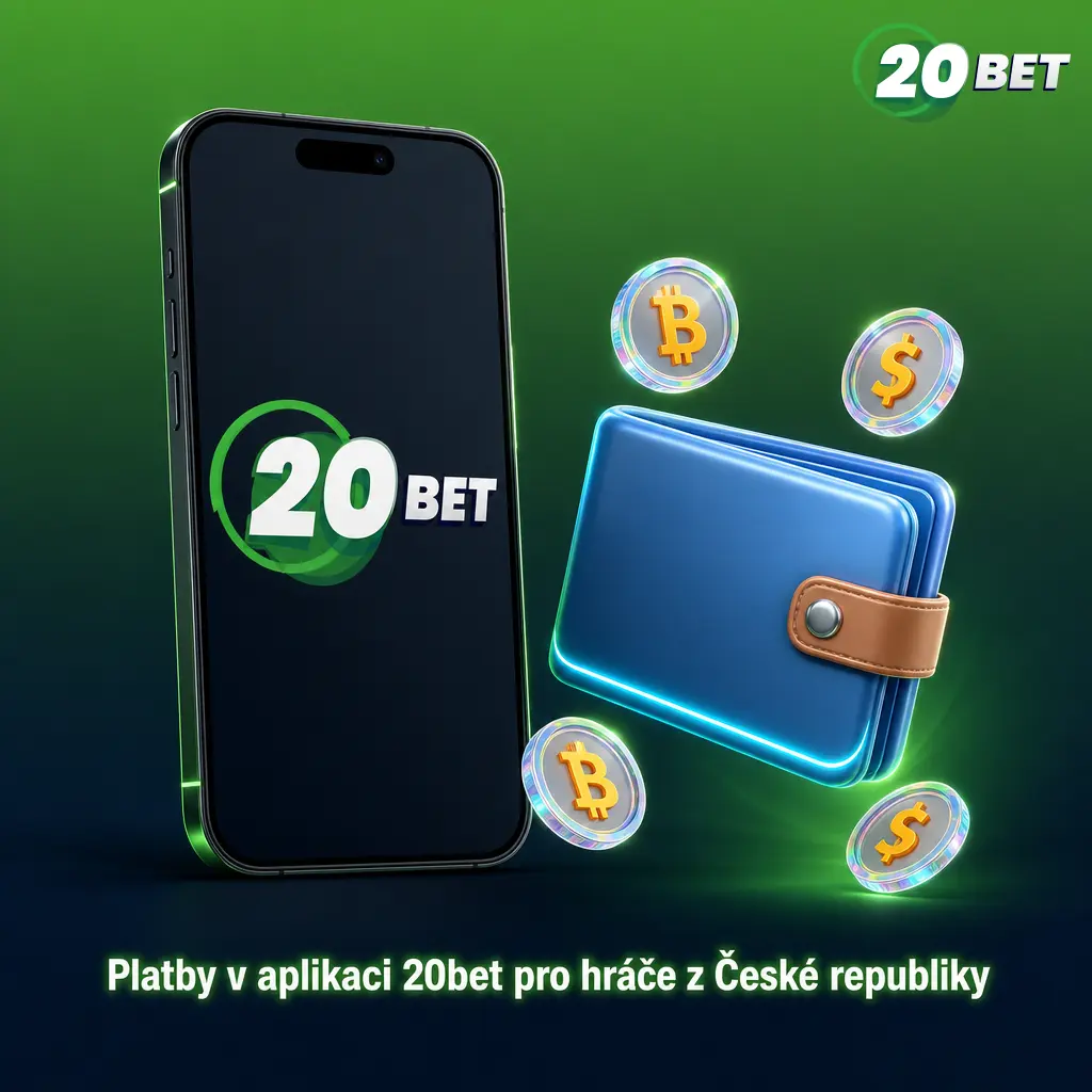 Platební metody v aplikaci 20bet pro české hráče: karty, Paysafecard, kryptoměny i bankovní převod